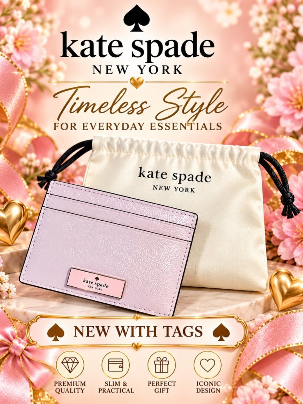 Kate Spade NWT Card Holder